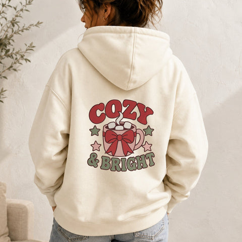 Cozy & Bright Embroidery Design – Christmas Hot Cocoa Mug Machine Embroidery File Embroidery/Applique DESIGNS PatternFeed8 