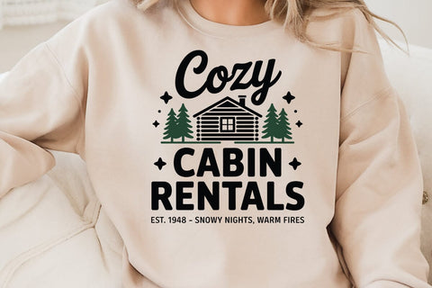 Cozy Cabin Rentals Est 1948 SVG Angelina750 