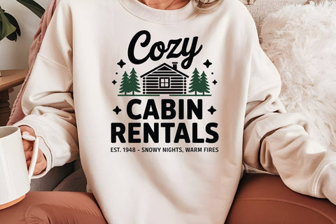 Cozy Cabin Rentals Est 1948 SVG Angelina750 