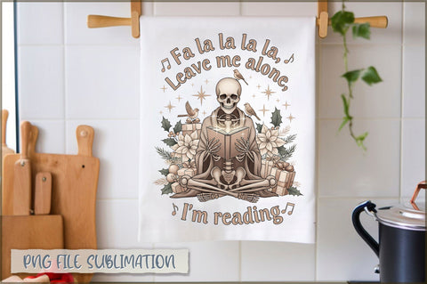 Cozy Christmas Kitchen Towel PNG Bundle Sublimation Shetara Begum 