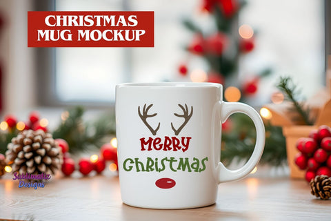Cozy Christmas Mug Mockup Mock Up Photo Sublimatiz Designs 
