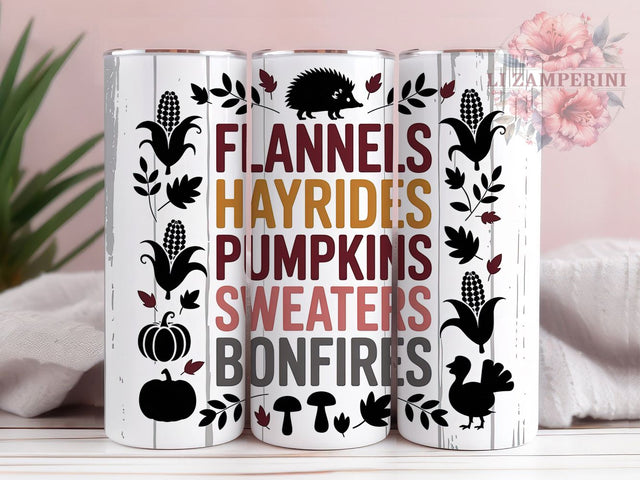 Cozy Fall Pumpkin Rustic Tumbler, Cozy Wrap, 20Oz Tumbler, Sublimation Design, Autumn Activities, Pumpkin Season, Rustic Charm Sublimation Li Zamperini 