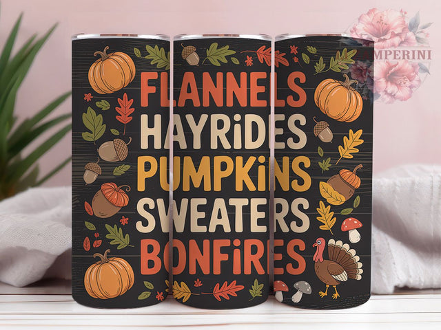 Cozy Fall Pumpkin Rustic Tumbler, Cozy Wrap, 20Oz Tumbler, Sublimation Design, Autumn Activities, Pumpkin Season, Rustic Charm Sublimation Li Zamperini 