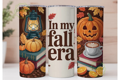 Cozy Fall Vibes 20oz Tumbler Design Sublimation PixelChick 