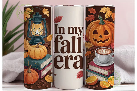 Cozy Fall Vibes 20oz Tumbler Design Sublimation PixelChick 