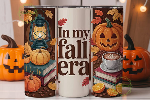 Cozy Fall Vibes 20oz Tumbler Design Sublimation PixelChick 