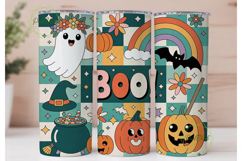 Cozy Fall Vibes 20oz Tumbler Wrap Sublimation PixelChick 