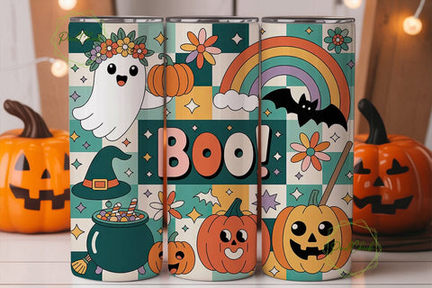 Cozy Fall Vibes 20oz Tumbler Wrap Sublimation PixelChick 