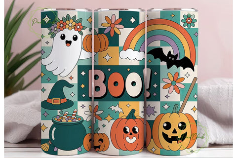 Cozy Fall Vibes 20oz Tumbler Wrap Sublimation PixelChick 