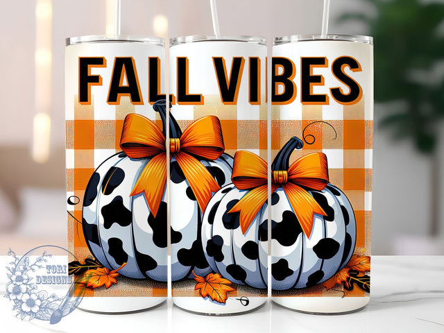 Cozy Fall Vibes Autumn Aesthetic Tumbler, Autumn Aesthetic Wrap, Cozy Fall Cup, 20oz Autumn Tumbler, Pumpkin Season Mug, Fall Sublimation Design, Cute Fall Tumbler Sublimation ToriDesigns 
