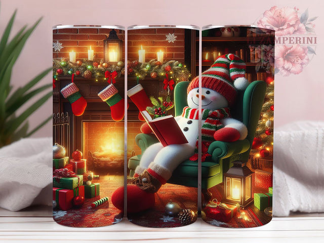 Cozy Frosty Snowman Winter Tumbler, Winter Wrap Design, 20Oz Skinny Tumbler, Cute Holiday Sublimation, Frosty Snowman Tumbler, Warm Winter Quote Wrap, Christmas Snow Tumbler Sublimation Li Zamperini 