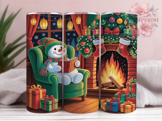 Cozy Frosty Snowman Winter Tumbler, Winter Wrap Design, 20Oz Skinny Tumbler, Cute Holiday Sublimation, Frosty Snowman Tumbler, Warm Winter Quote Wrap, Christmas Snow Tumbler Sublimation Li Zamperini 