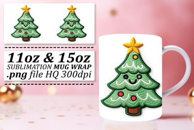 Cozy Holiday Mug Sublimation: 3D Design Sublimation afrosvg 