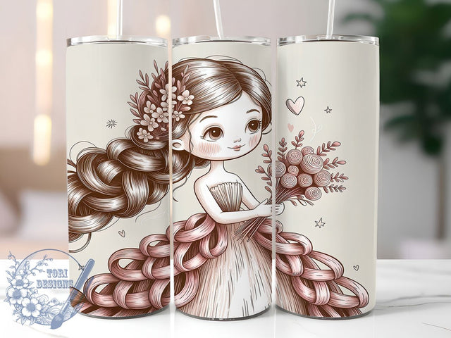 Cozy Knitted Winter Bride Tumbler, Knitted Cozy Design, 20oz Tumbler Sublimation, Wedding Winter Tumbler, Romantic Knit Wrap, Bridal Sublimation Design, Cozy Bride Tumbler Sublimation ToriDesigns 