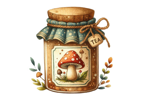 Cozy Magic Fairy Forest Witch Clipart Sublimation SVGista 