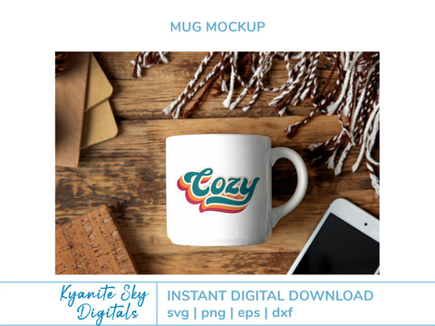 Cozy Retro Style With Shadow SVG mini bundle SVG Kyanite Sky Digitals 