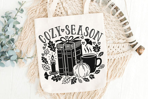 Cozy Season| Fall Vibes SVG Cutting Files. SVG CosmosFineArt 