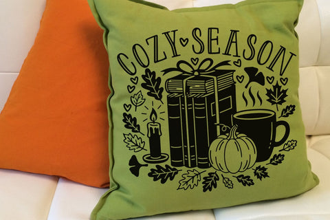 Cozy Season| Fall Vibes SVG Cutting Files. SVG CosmosFineArt 