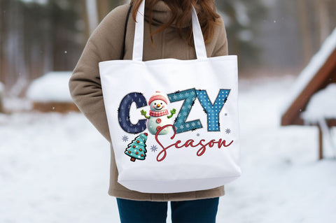 Cozy season PNG Design Sublimation Designangry 
