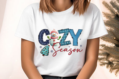 Cozy season PNG Design Sublimation Designangry 