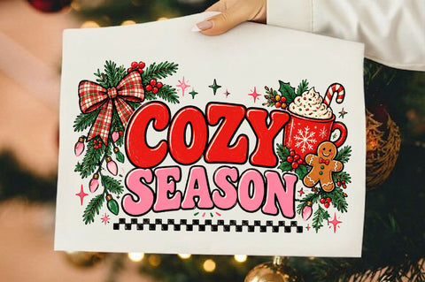 Cozy Season PNG, Funny Christmas PNG Sublimation SVGista 