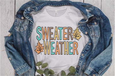 Cozy Sweater Weather Autumn SVG for Shirts and Crafts SVG Silhouette School Blog Design Shop 