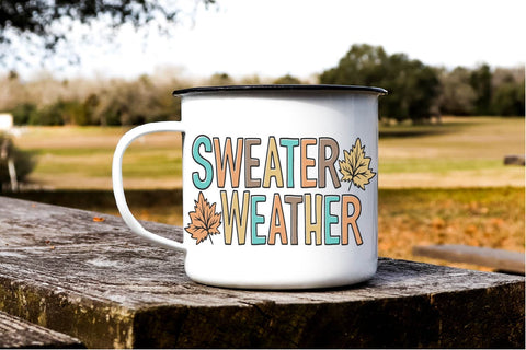 Cozy Sweater Weather Autumn SVG for Shirts and Crafts SVG Silhouette School Blog Design Shop 