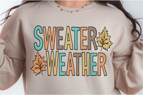 Cozy Sweater Weather Autumn SVG for Shirts and Crafts SVG Silhouette School Blog Design Shop 
