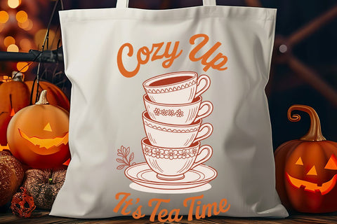 Cozy Up It's Tea Time SVG Angelina750 