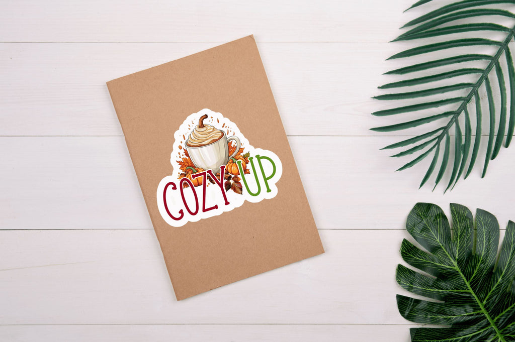 Cozy up Sticker Design - So Fontsy