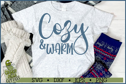 Cozy & Warm SVG File SVG Crunchy Pickle 