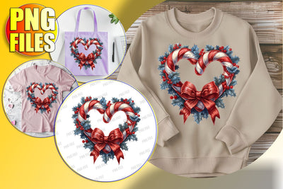 Cozy Watercolor Christmas Clipart for Sublimation Sublimation afrosvg 