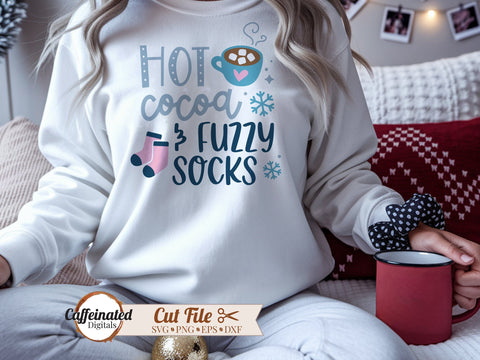 Cozy Winter Bundle SVG Caffeinated SVGs 