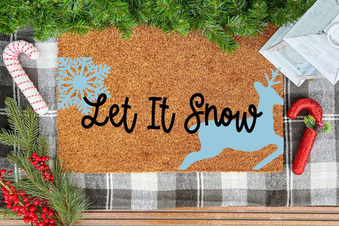 Cozy Winter Doormat Design Set SVG So Fontsy Design Shop 