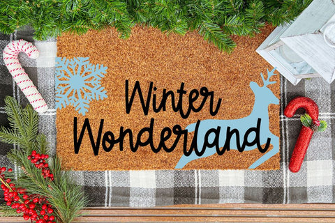 Cozy Winter Doormat Design Set SVG So Fontsy Design Shop 