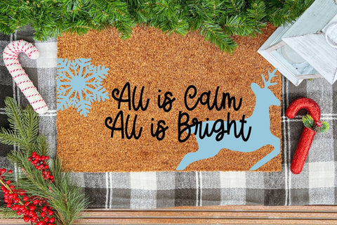 Cozy Winter Doormat Design Set SVG So Fontsy Design Shop 