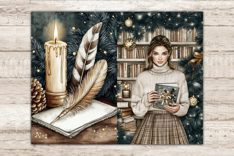 Cozy Winter Junk Journal Kit | Hygge Christmas Ephemera SVG GlamArtZhanna 