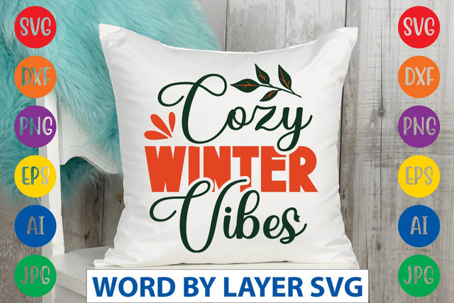 Cozy Winter Vibes svg design SVG Rafiqul20606 