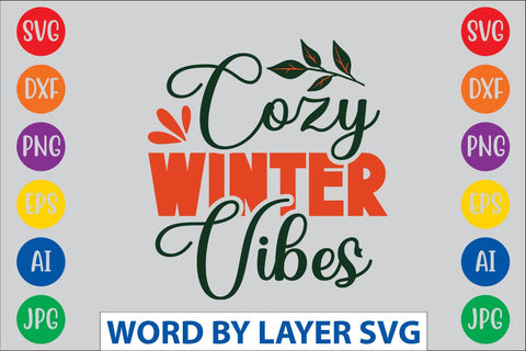 Cozy Winter Vibes svg design SVG Rafiqul20606 
