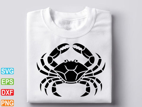 Crab Svg, Ocean Animal svg, Crab Silhouette SVG Creativeart88 