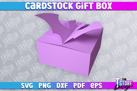 Cradstock Gift Box SVG | Paper Cut Design | SVG File SVG The T Store Design 