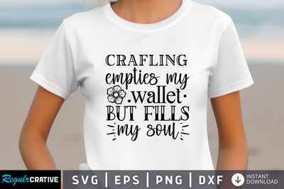 Crafling empties my Svg Design SVG Regulrcrative 