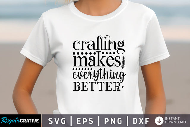 Crafling makes everything Svg Design SVG Regulrcrative 