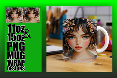 Craft beautiful mugs, high-quality wraps for every occasion! , Fairy Sublimation HoodArtCraft 