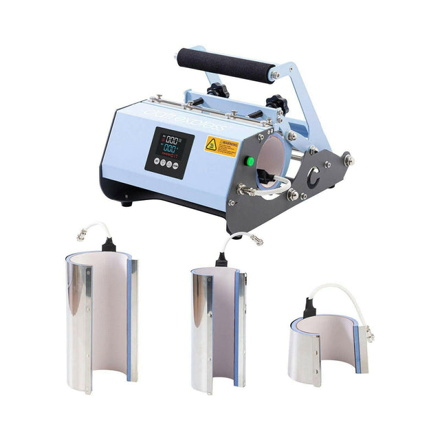 Craft Express 3-in-1 Elite Pro Tumbler Heat Press – For 11oz, 20oz & 30oz Tumblers Physical Craft Express 