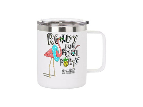 Craft Express 4 Pack 12oz Powder Coated Stainless Steel Mugs| Laser-Ready Blanks Physical Craft Express 