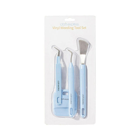 Craft Express 4 Piece Vinyl Tool Kit for Weeding & Crafting Physical Craft Express 