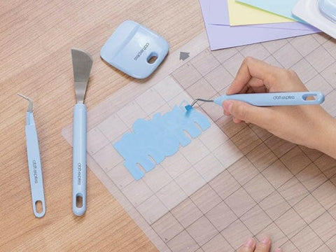 Craft Express 4 Piece Vinyl Tool Kit for Weeding & Crafting Physical Craft Express 