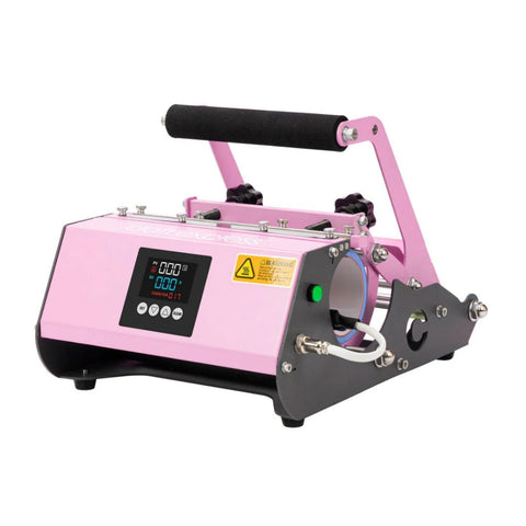 Craft Express Elite Pro Mug and Tumbler Heat Press – For 11oz, 20oz & 30oz Blanks Physical Craft Express Candy Pink 