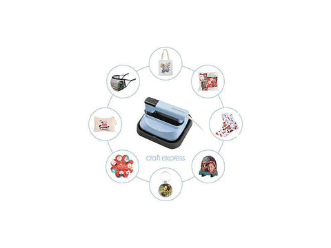 Craft Express Large Handheld Heat Press for HTV & Sublimation Physical Craft Express 
